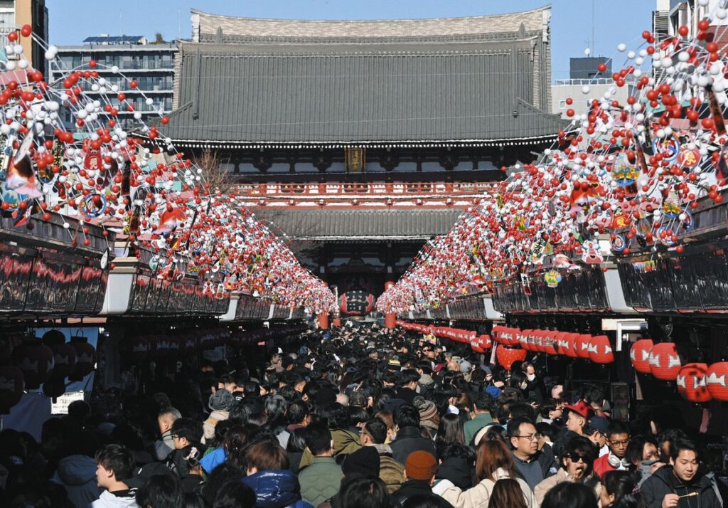元旦は浅草寺へ初詣|新しい一年のはじまりに